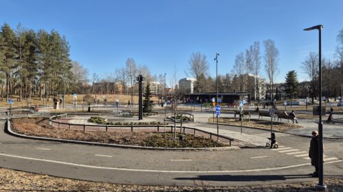 Kalevan keskuspuisto liikennepuisto